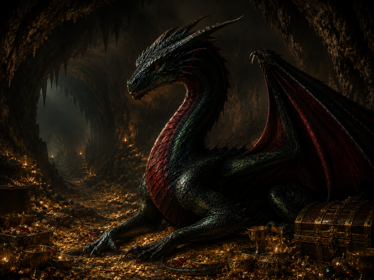 The Dragon’s Hoard artwork